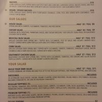 Menu 2 at A Better Place in Woodbury