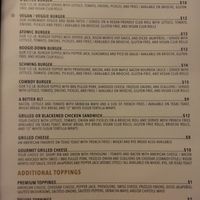 Menu 4 at A Better Place in Woodbury