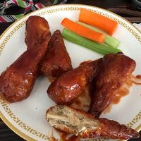 vegan wings!!!! YUMMM!!! at A Better Place in Woodbury