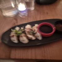 Veg gyoza at Gut in Barcelona