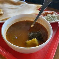 This soup/curry was delicious  at Bikanervala in Christchurch