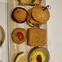 The starter at Rosmarino in Taormina