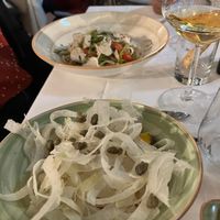 Fennel and orange salad with capers  at Rosmarino in Taormina