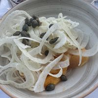 Fennel, caper and orange salad, very refreshing, loved the combo   at Rosmarino in Taormina