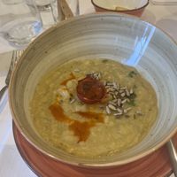 Bean soup  at Rosmarino in Taormina