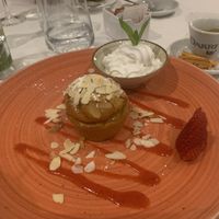 Orange fairy cake  at Rosmarino in Taormina