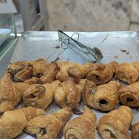 The jewel in the crown: vegan mini chocolate croissants at Pasteleria Conchin in Valencia