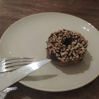 Duffin de plátano y naranja con almendra at Pumper in Pontevedra