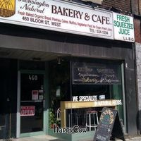 outside at Kensington Natural Bakery and Cafe in Toronto
