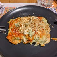 Vegetarian Cannelloni at Capriccio Siciliano in Cefalu