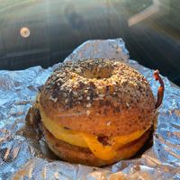 Vegan Breakfast Sandwich  at Rise Authentic Baking Co in Grand Rapids