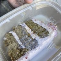 Gf vegan cake by the slice at Rise Authentic Baking Co in Grand Rapids