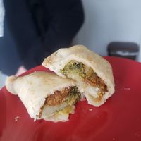 empanada filling. so tastey! at Rise Authentic Baking Co in Grand Rapids