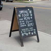 Outdoor seating available at Rise Authentic Baking Co in Grand Rapids