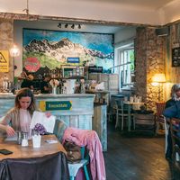 The interior. at Berge in Garmisch Partenkirchen