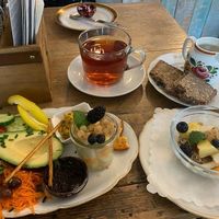 Vegan breakfast   at Berge in Garmisch Partenkirchen