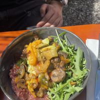 Avocado Brot  at Berge in Garmisch Partenkirchen