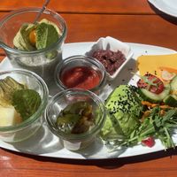 Veganes Frühstück  at Berge in Garmisch Partenkirchen