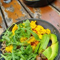 Vegan Bowl at Berge in Garmisch Partenkirchen