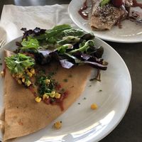 The Vegan savory crepe at Sweet Paris in College Station