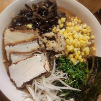 Ramen con tofu, champiñones y choclo at Ramen Kintaro in Santiago