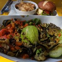 Dandelion Bowl (& the afternoon special in the background) at The Dandelion in Calgary