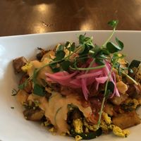 Tofu scramble  at The Dandelion in Calgary