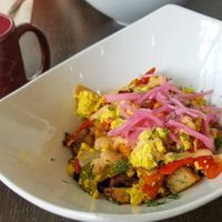 Dill with it scramble at The Dandelion in Calgary