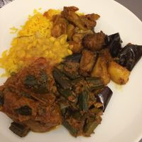 Vegan curry at Indikitchen in Bielefeld