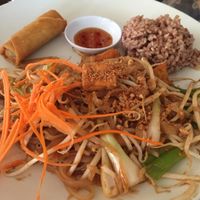 pad Thai at Lotus Vegan in North Hollywood