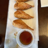 Sweet and sour wings  at Lotus Vegan in North Hollywood