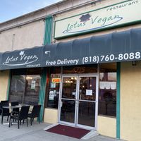   at Lotus Vegan in North Hollywood
