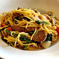   at Lotus Vegan in North Hollywood