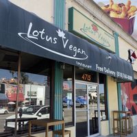   at Lotus Vegan in North Hollywood