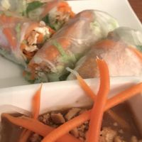 Tofu spring roll at District III in Alpharetta