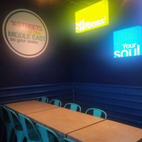 Indoor seating at Bezoria - Cumberland in Atlanta