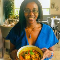 Massamum curry with tofu  at Nahm Thai in Alpharetta