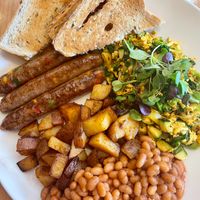 Vegan Fry Up at Cafe Du Soleil in Vancouver