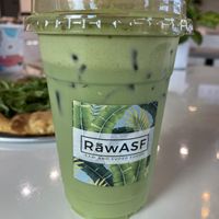 Pistachio matcha #Veganuary at Raw in Milpitas