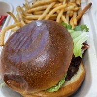 Bbq bacon burger  at Raw in Milpitas