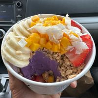Ube Cream Bowl at Raw in Milpitas