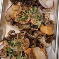 Adaptogenic mushroom toast #Veganuary at Raw in Milpitas
