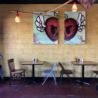 Inside  at Magic Vegan Cafe in Gulfport