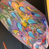 Art at Magic Vegan Cafe in Gulfport