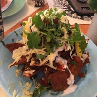 Nachos!! Amazing!! £7 at Genesis Plant Based Alchemy in North London