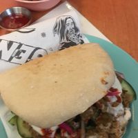 Shawarma at Genesis Plant Based Alchemy in North London