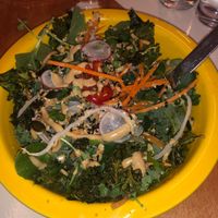 Asian salad  at Genesis Plant Based Alchemy in North London