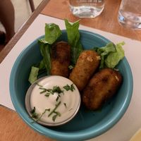 cheese sticks at Genesis Plant Based Alchemy in North London