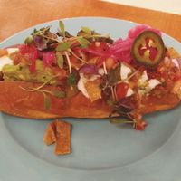 Mayan Dog at Genesis Plant Based Alchemy in North London