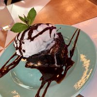 Brownie  at Genesis Plant Based Alchemy in North London